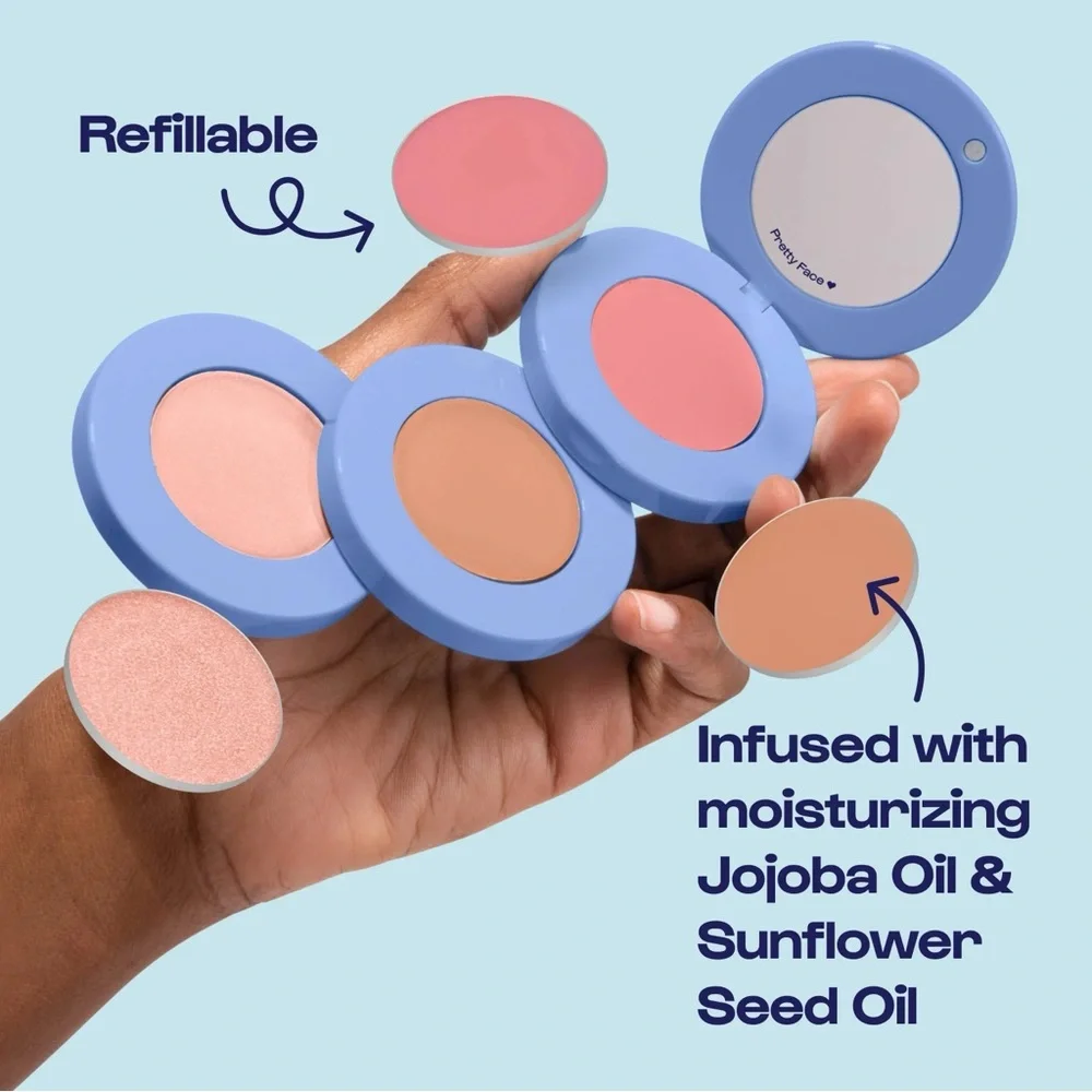 Alleyoop Makeup - Stack the Odds Blush/ Bronzer/ Highlighter in Sassy Pants